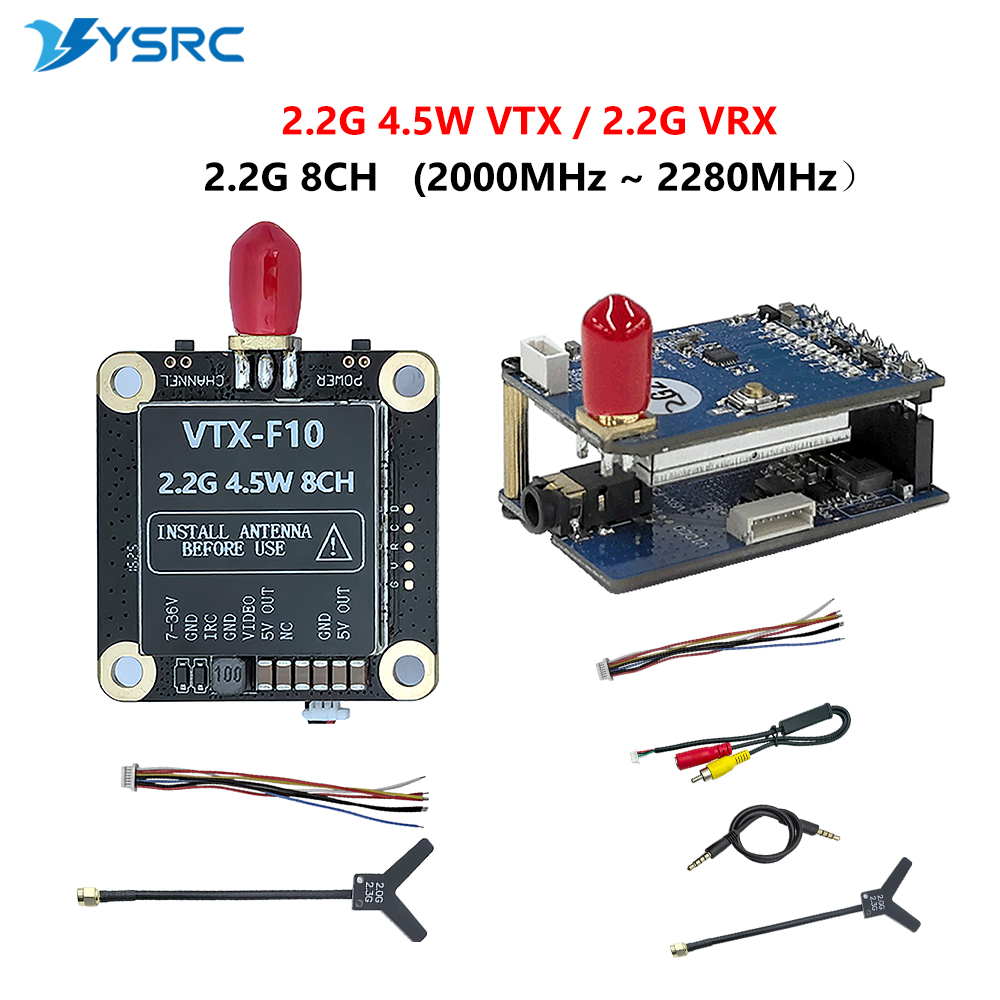 Drone Receiver - 2.0-2.2G 4.5W VTX 8CH FPV Video-Sender