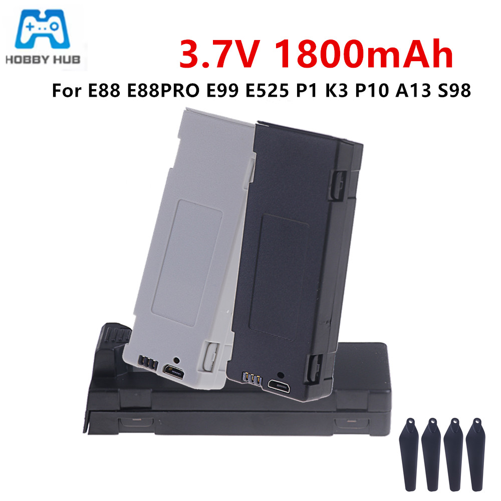 Drone Charger - Für E88 Batterie Akku 3,7 V