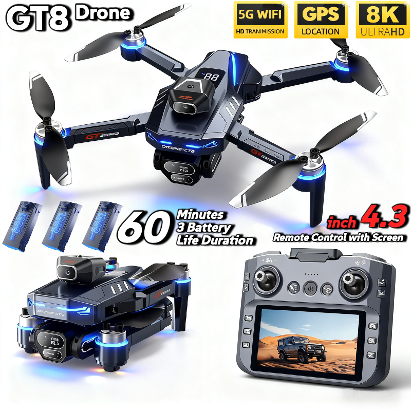 Drone Gps Mount - Für Original GT8 Drohne 4K Professionelle