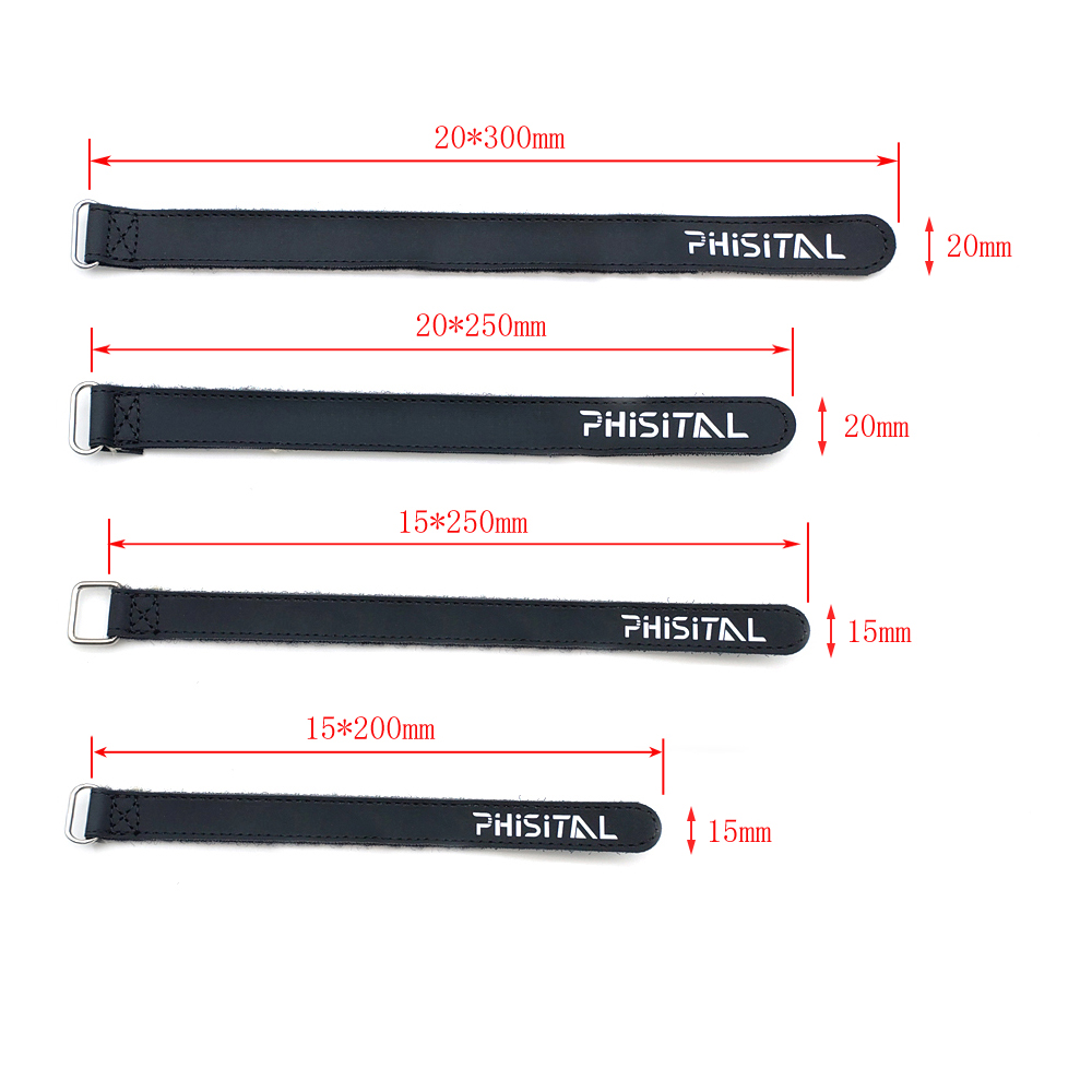 Drone Battery Strap - FPV-Drohnen-Akku-Gurt Super Magic Tape Befestigungsband Verschleißfester