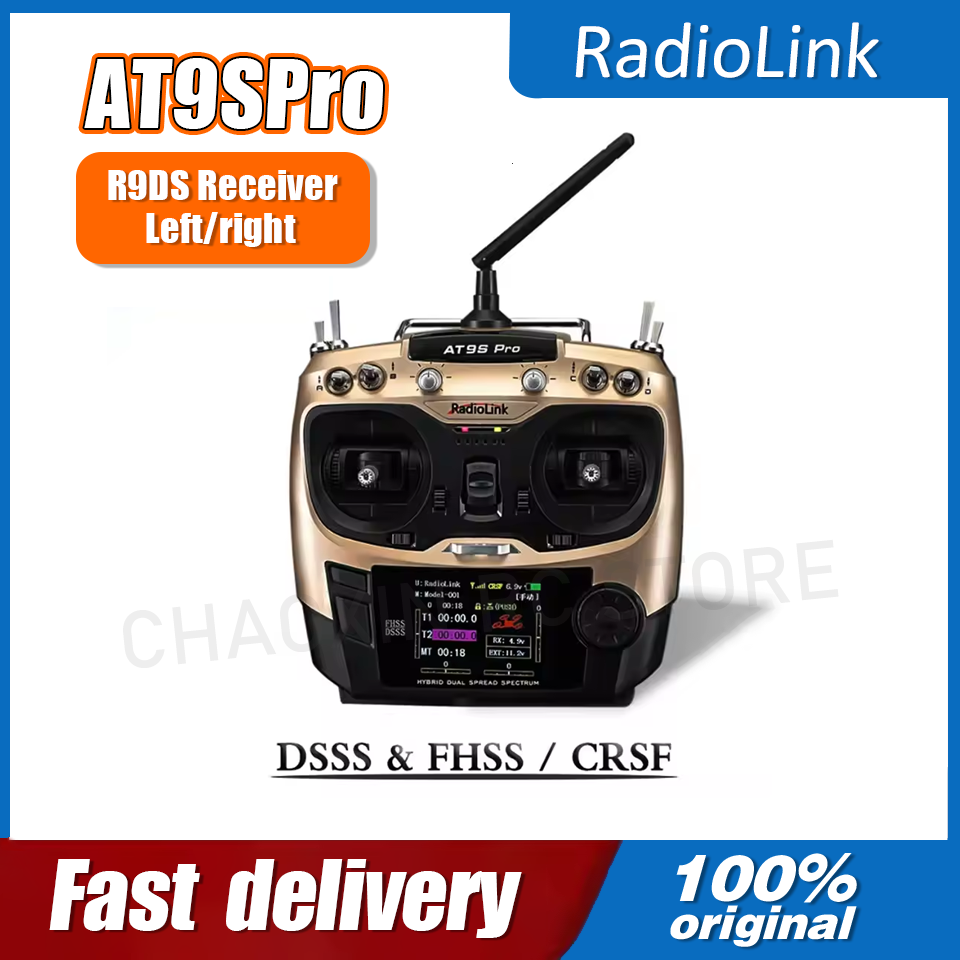 Drone Battery - Radiolink AT9SPro 12CH 2.4G DSSS FHSS
