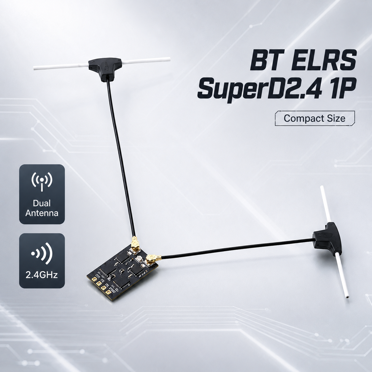 Drone Antenna - BETAFPV SuperD ELRS Empfänger 2,4GHz True
