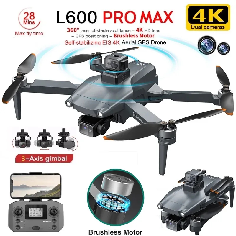 Drone Gps Module - L600 PRO MAX GPS Drone Professionelle