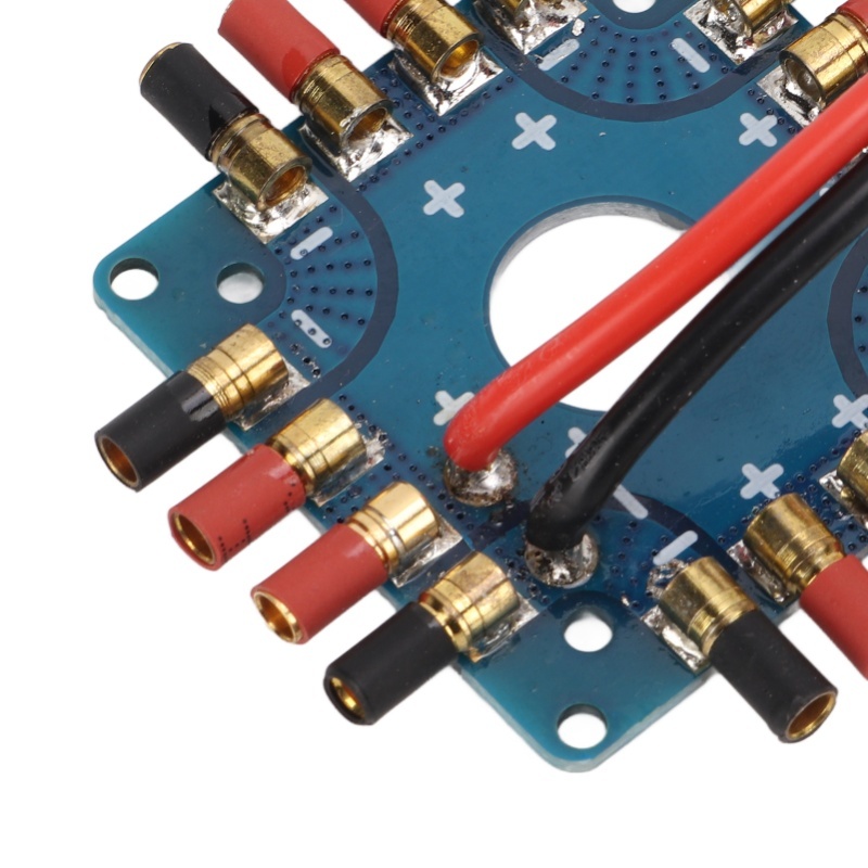 Drone Power Distribution Board - ESC-Stromversorgungsverteilerplatine mit XT60-Stecker und 3,5-mm-Bananensteckern für