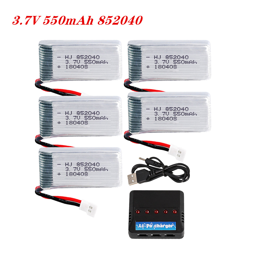 Drone Charger - 3,7 V 550 mAh 25C Lipo-Akku