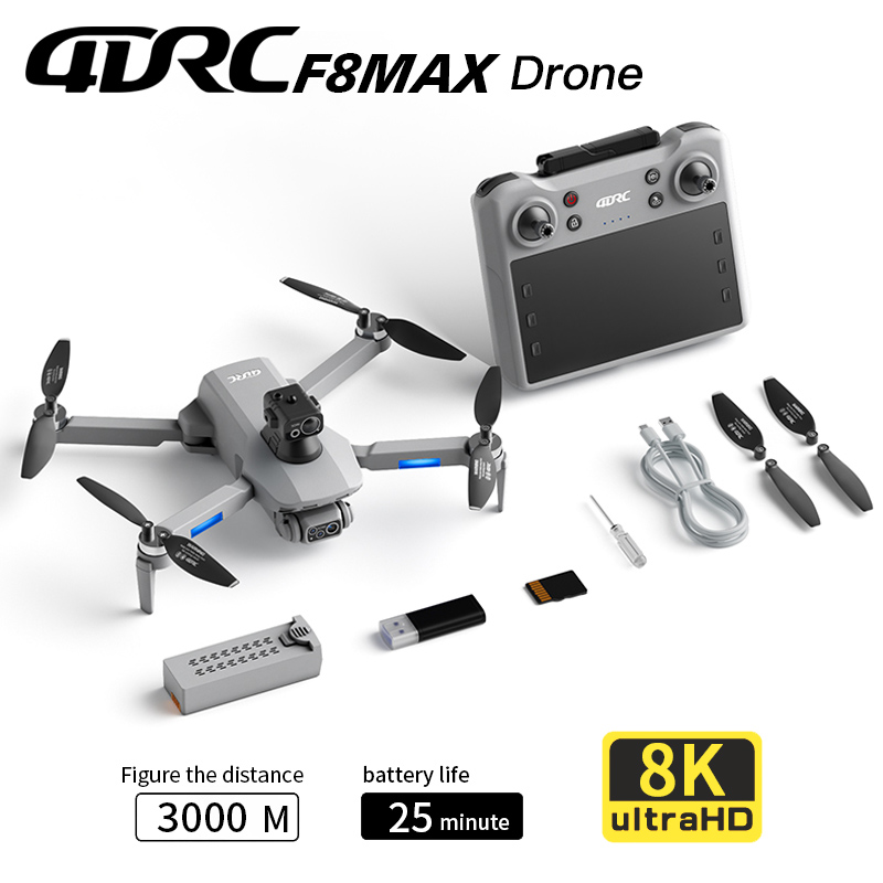 Drone Gps Mount - F8 MAX GPS-Drohne, professionelle 8K-Kamera, 5G