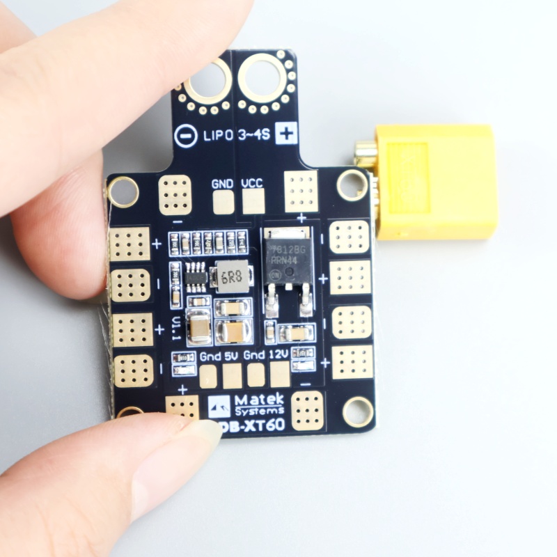 Drone Power Distribution Board - Matek Systems PDB XT60 mit BEC