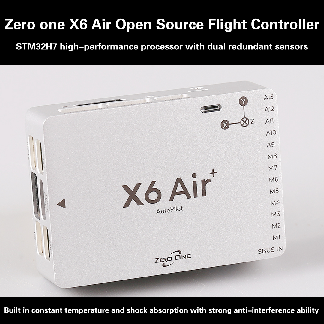 Drone Flight Controller - Zero One's neuer X6 Air+Open-Source-Flugcontroller Pixhawk