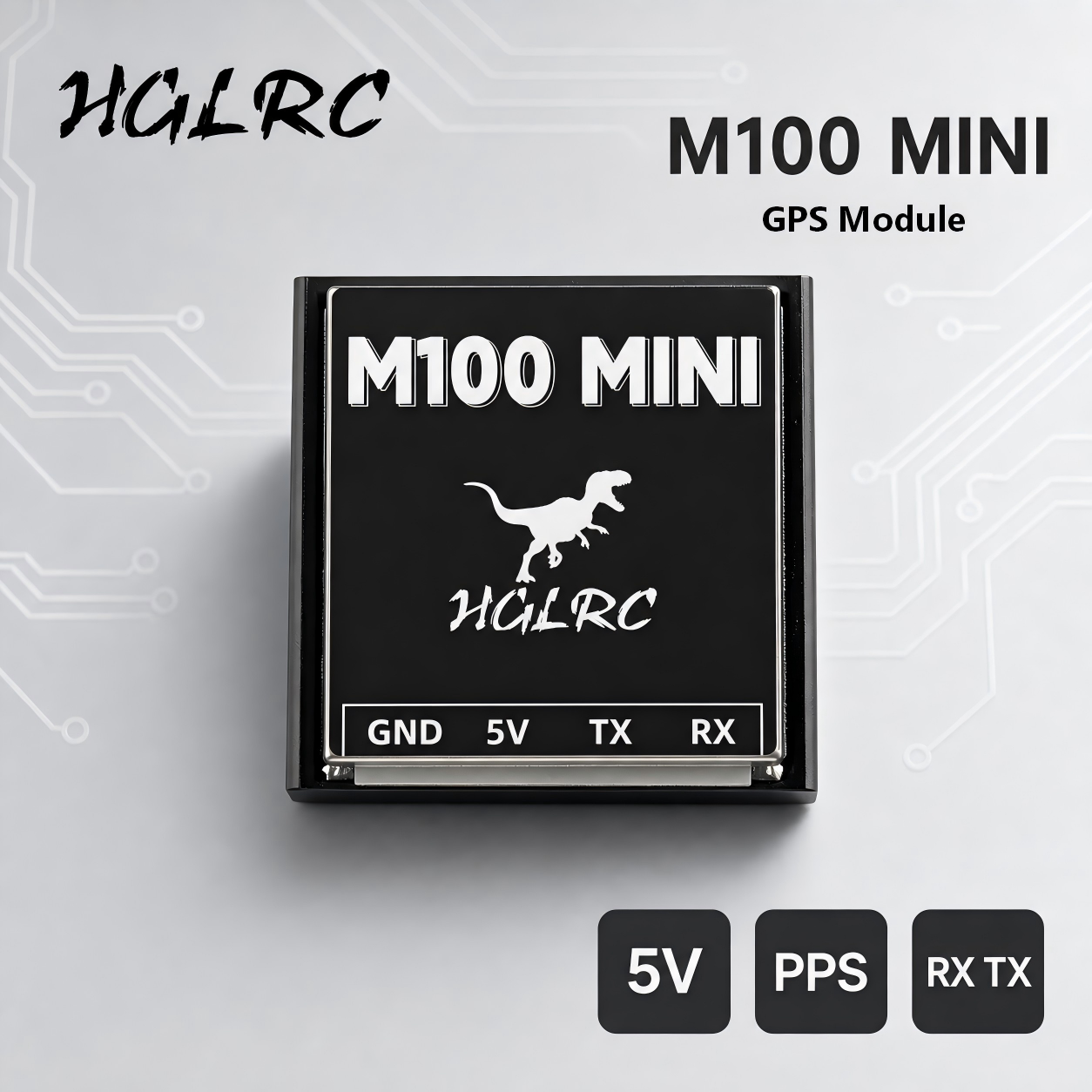 Drone Gps Module - HGLRC M100 Mini GPS-Modul M10 Chip