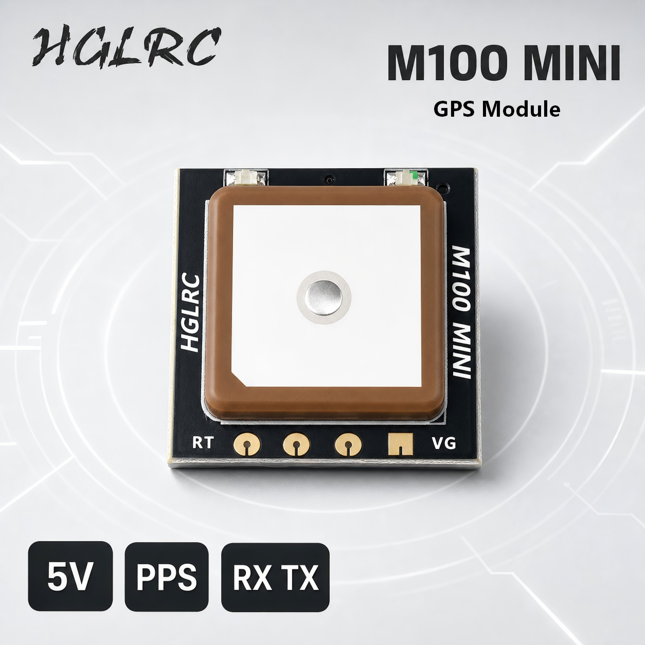 Drone Gps Module - HGLRC M100 MINI GPS-Modul M10 UBLOX