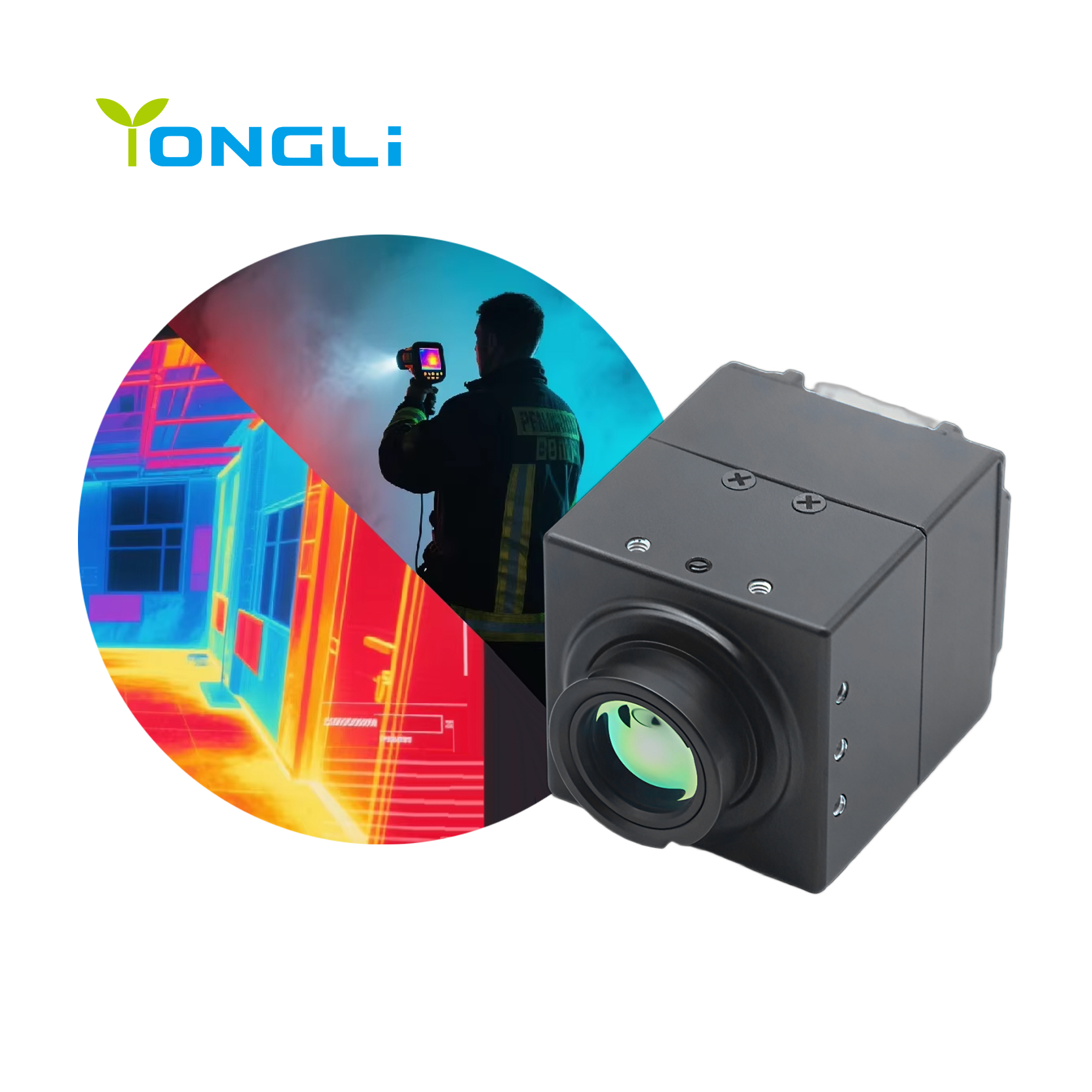 Drone Camera - Ungekühltes 640x512 50Hz Radiometrisches Kern-LWIR-Mikro-Wärmebildkameramodul für
