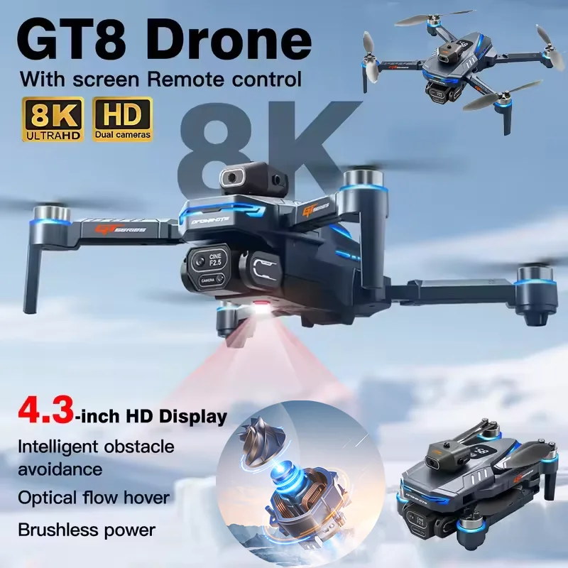 Drone Gimbal - ANATEL-Zertifizierte Brandneue Drohne mit 4K Dual