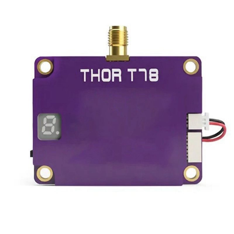 Drone Transmitter - WOWFU-THOR T78 3W FPV Video-Sender 7.2G-8G
