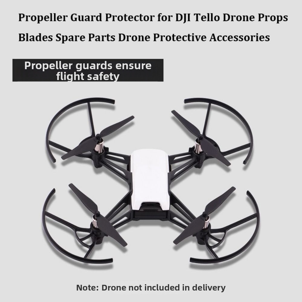 Drone Propeller Guard - Neuer schwarzer Propellerschutz aus Kunststoff, 5,6