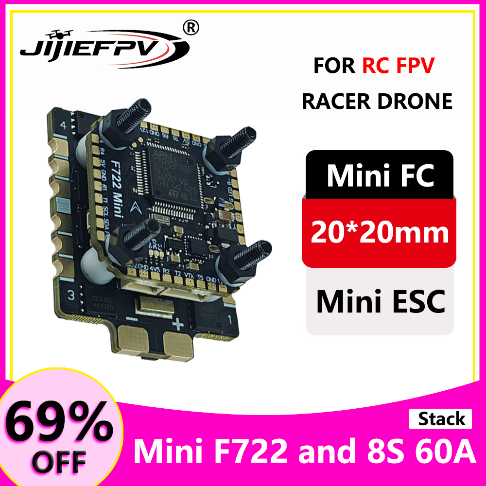 Drone Esc - JiJieFPV F7MINI Flying Tower V2 Flight