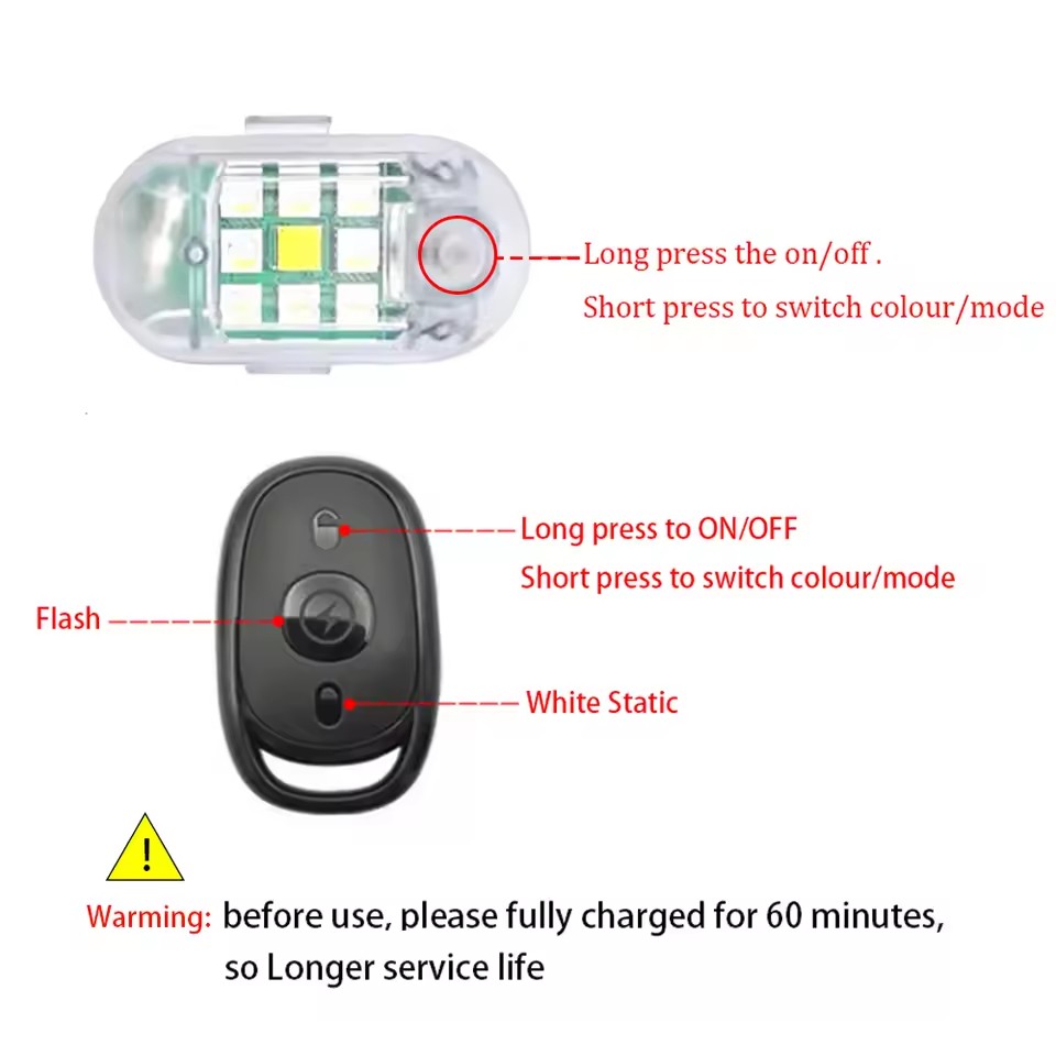 Kabellose Fernbedienung LED-Bl – Drone Led Light Bewertung und Preis