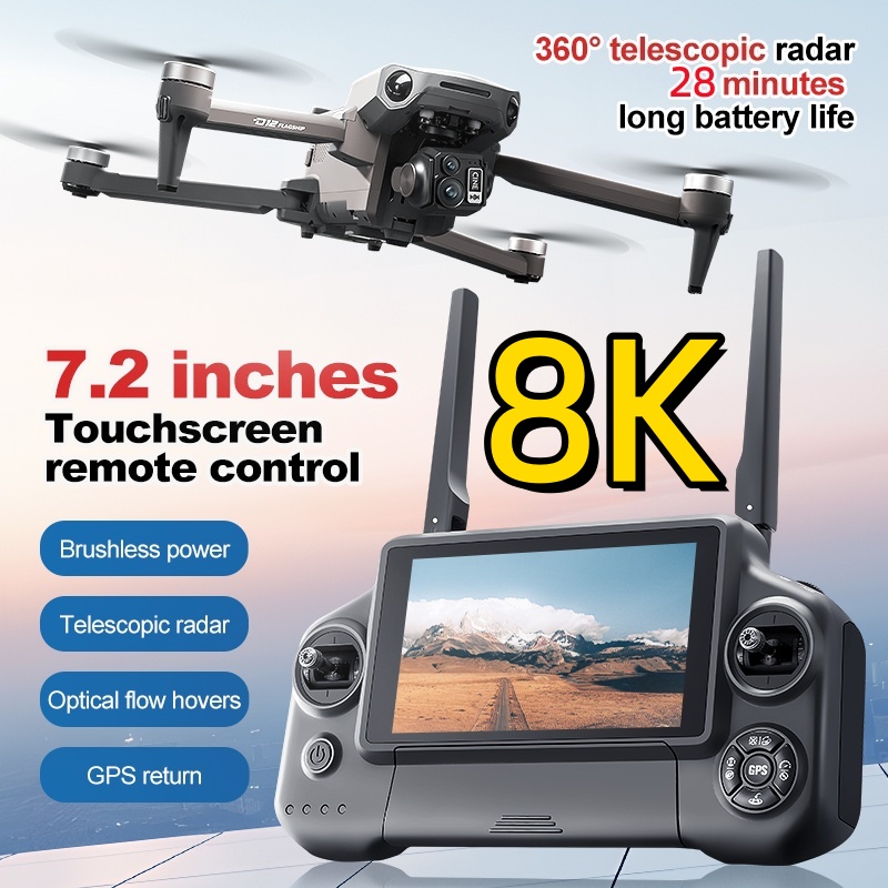 8K 3-Achsen-Gimbal Bürstenlose – Drone Gps Module Bewertung und Preis
