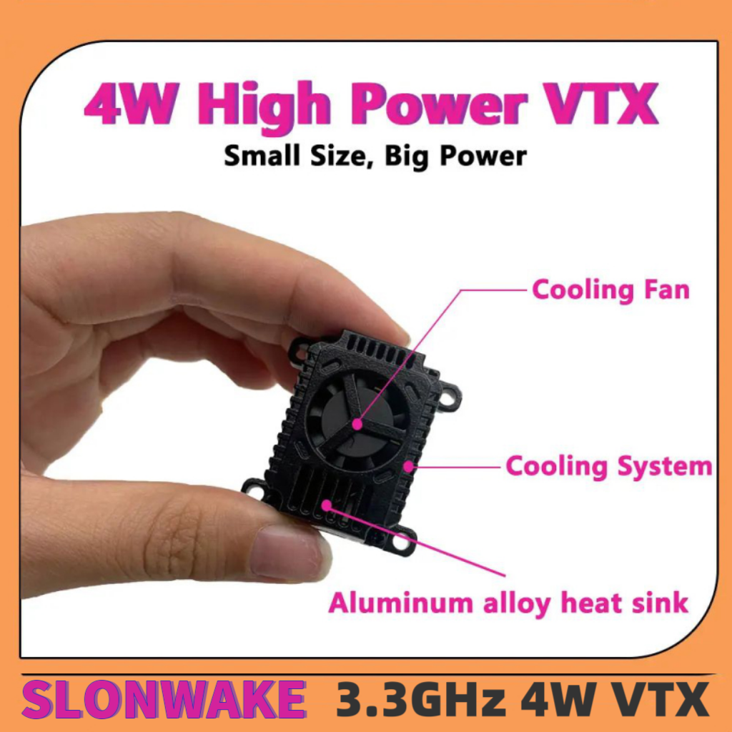 SLONWAKE FPV 3.3G 16CH 4000mW  – Drone Frame Bewertung und Preis