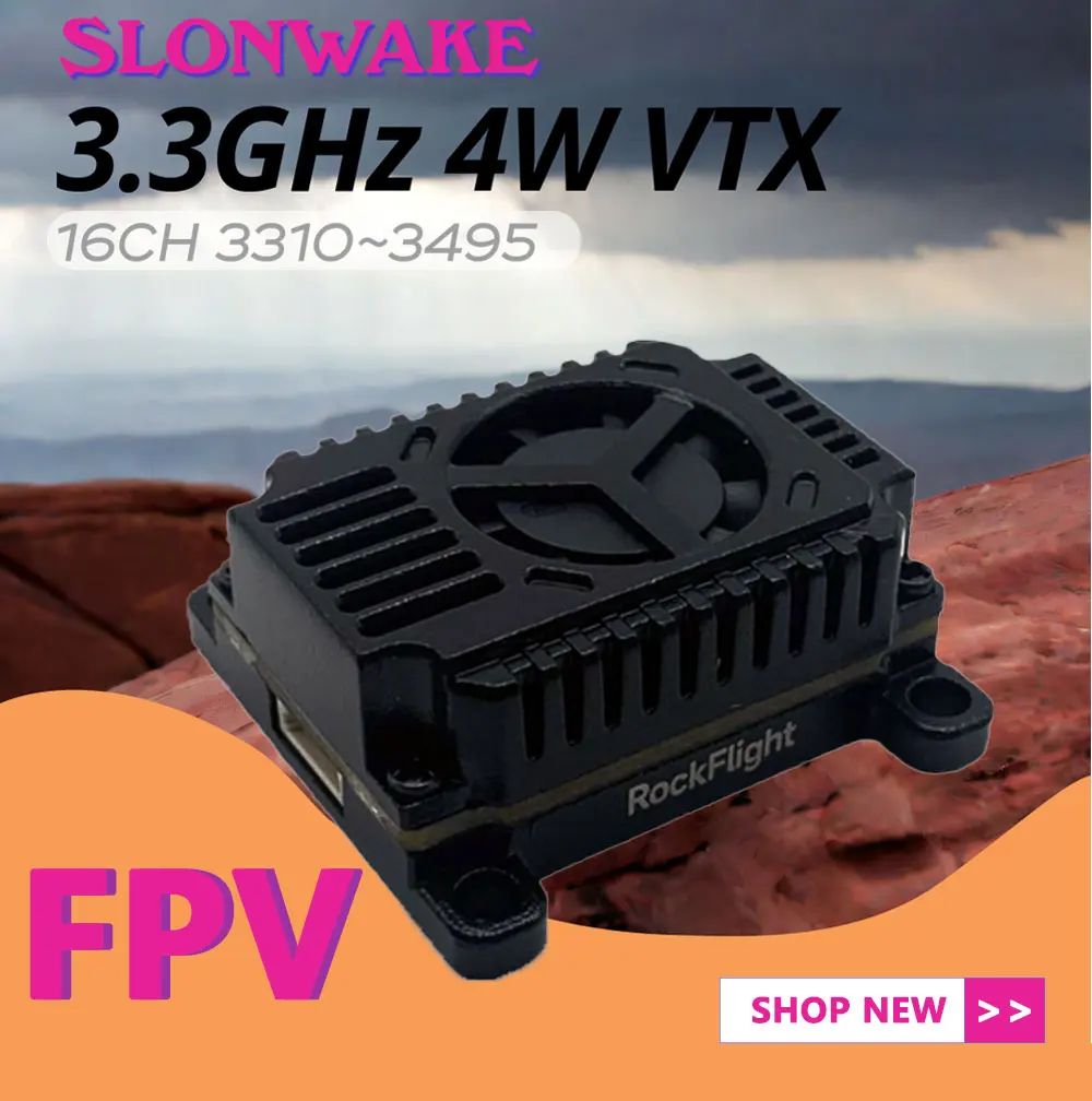 SLONWAKE FPV 3.3G 16CH 4000mW  – Drone Frame Bewertung und Preis