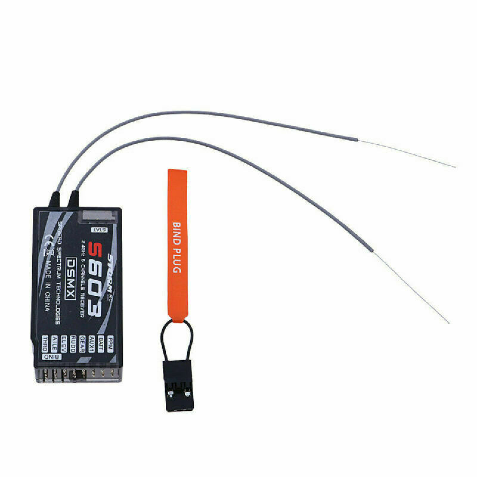 6CH 2,4GHz PPM S603 Empfänger  – Drone Antenna Bewertung und Preis