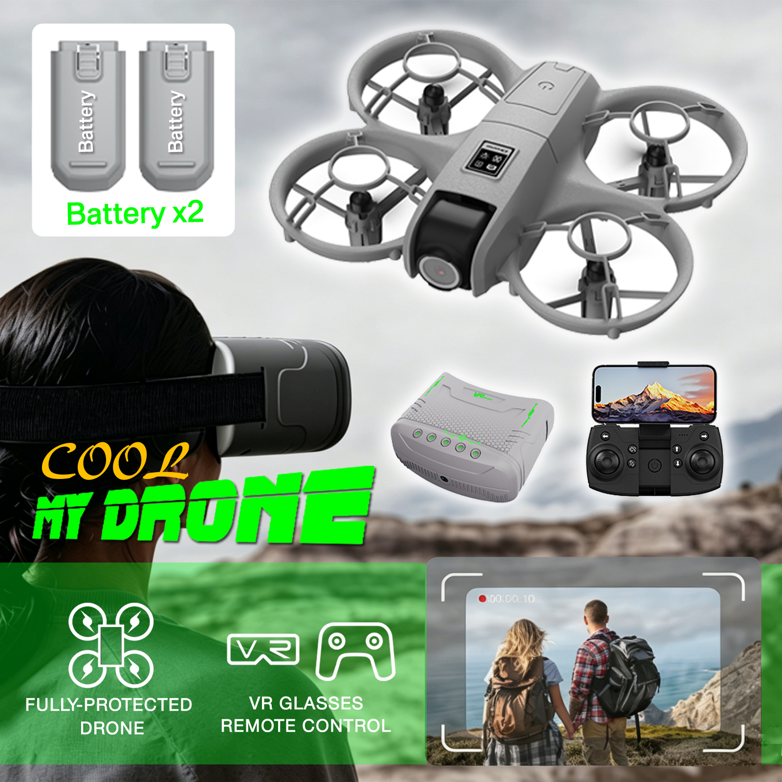 Mini-Drohne für Anfänger mit E – Drone Gimbal Bewertung und Preis