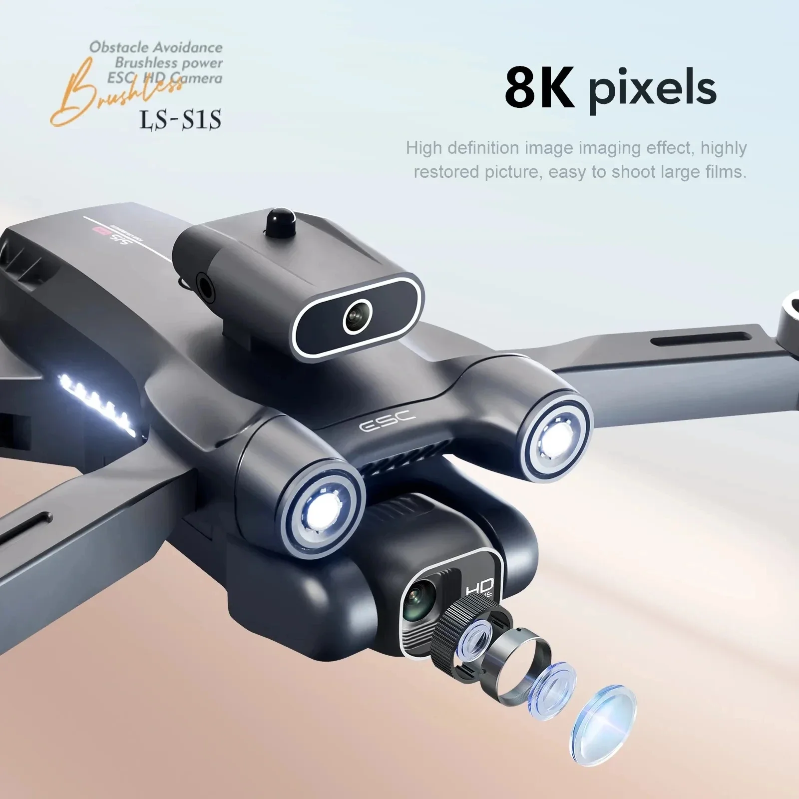 Neue s1s 5g gps drohnen kamera – Drone Gps Module Bewertung und Preis