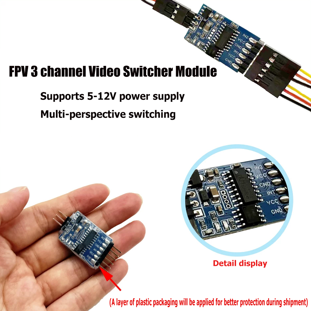 5,8G 3-Kanal-Video-Switcher-Mo – Drone Camera Bewertung und Preis