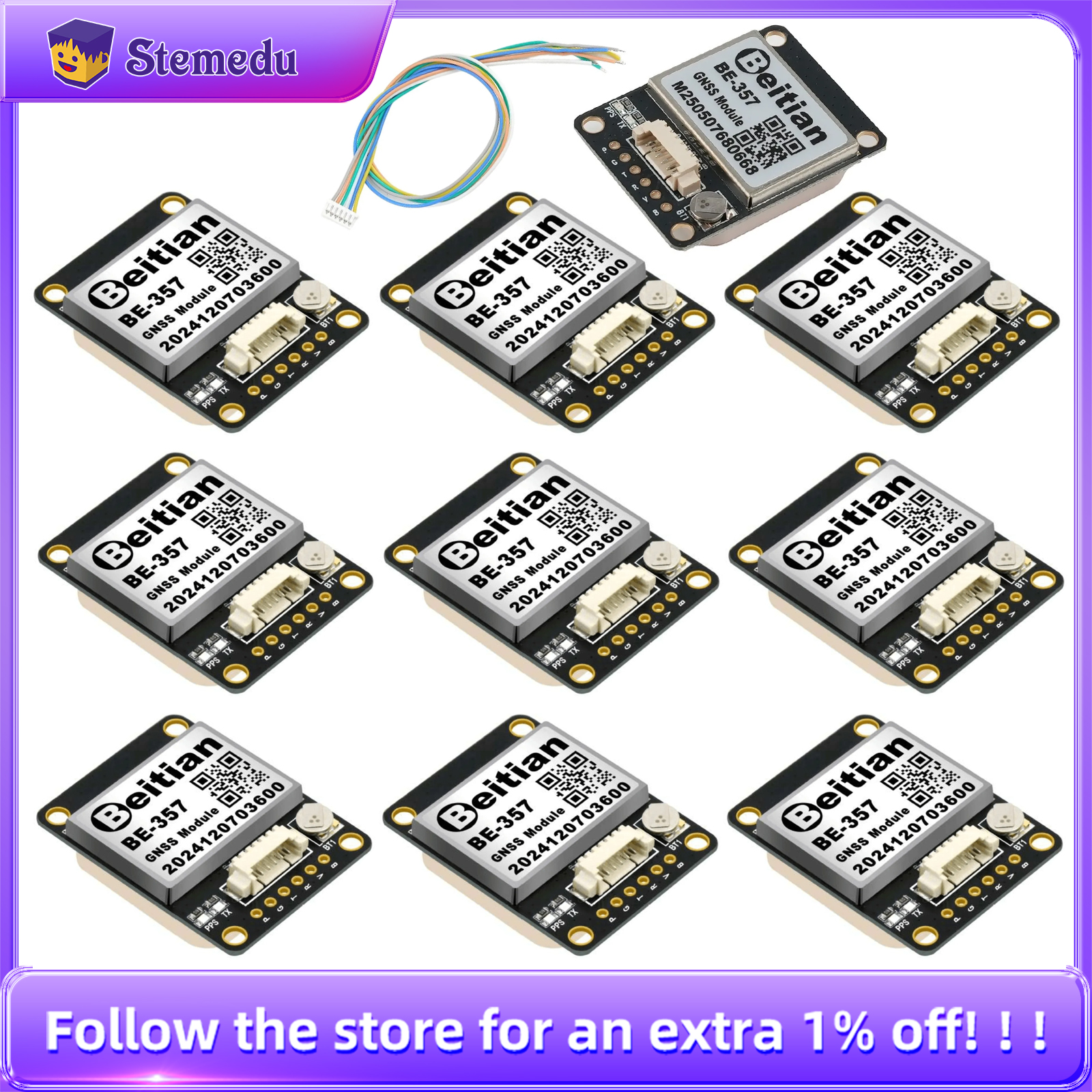 10 TEILE/LOS Beitian BE-357 BE – Drone Gps Module Bewertung und Preis