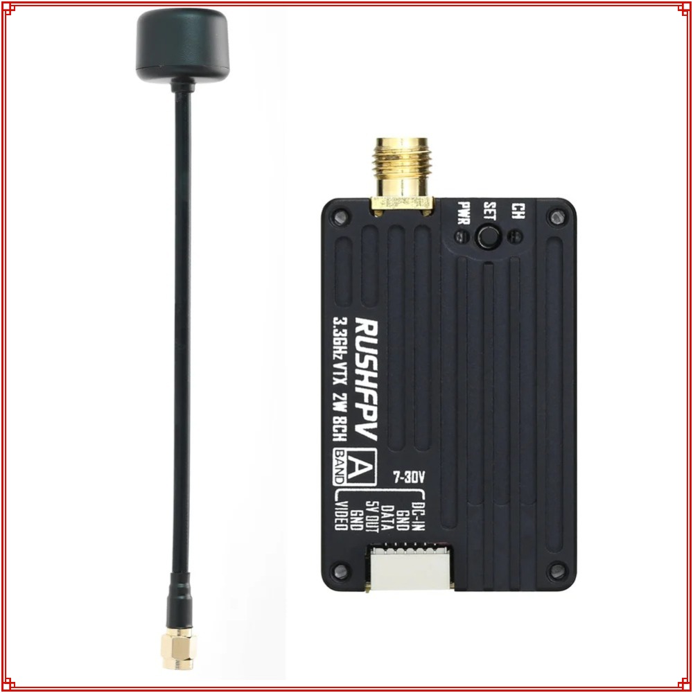 2026 Neuer RUSHFPV 3.3G 2W VTX – Drone Receiver Bewertung und Preis