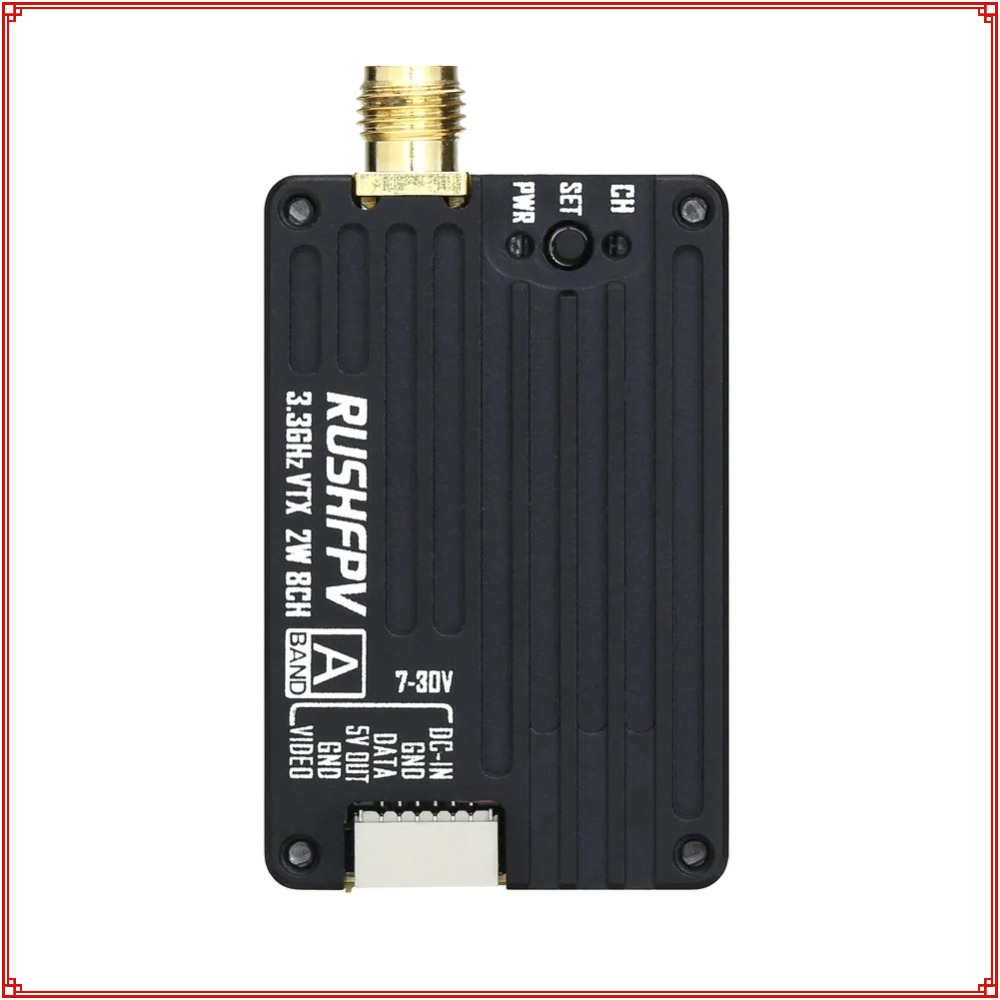 2026 Neuer RUSHFPV 3.3G 2W VTX – Drone Receiver Bewertung und Preis