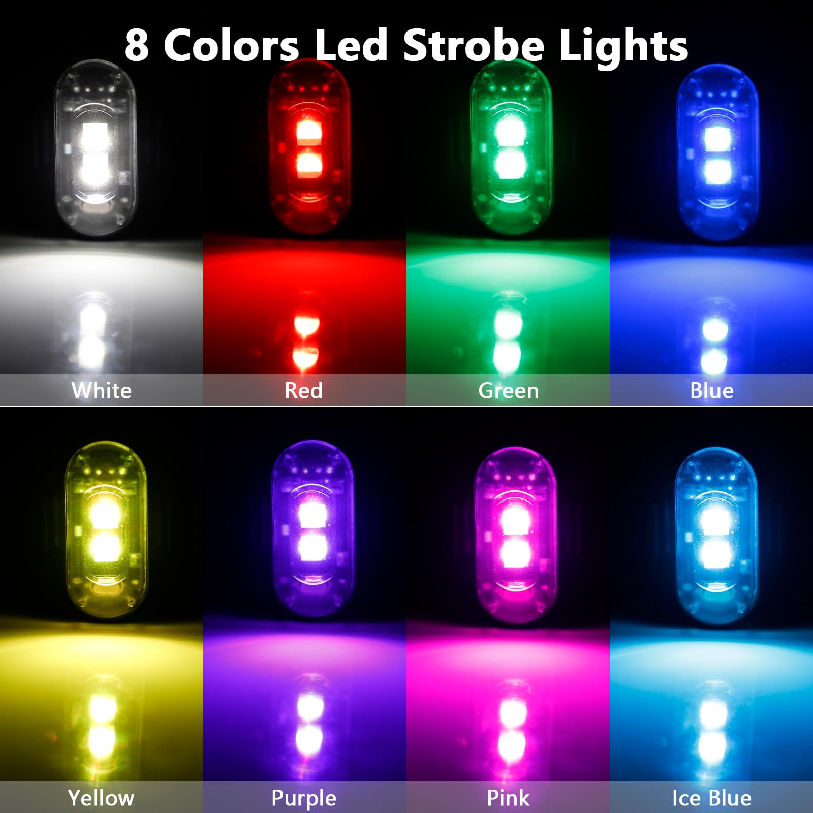 4 Stück LED-Stroboskoplichter  – Drone Led Light Bewertung und Preis