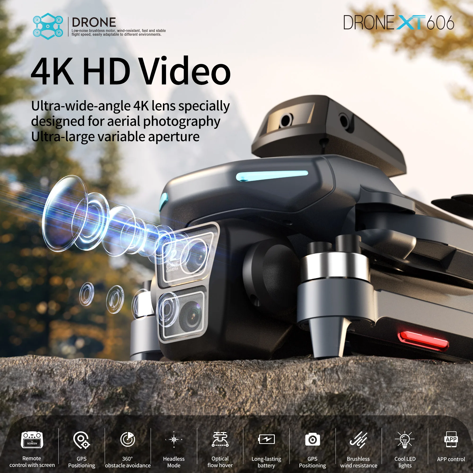 Lenovo XT606 MAX GPS-Drohne 4K – Drone Gps Mount Bewertung und Preis
