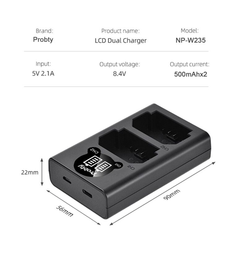 2200 mAh NP-W235 NP W235 Akku  – Drone Camera Bewertung und Preis