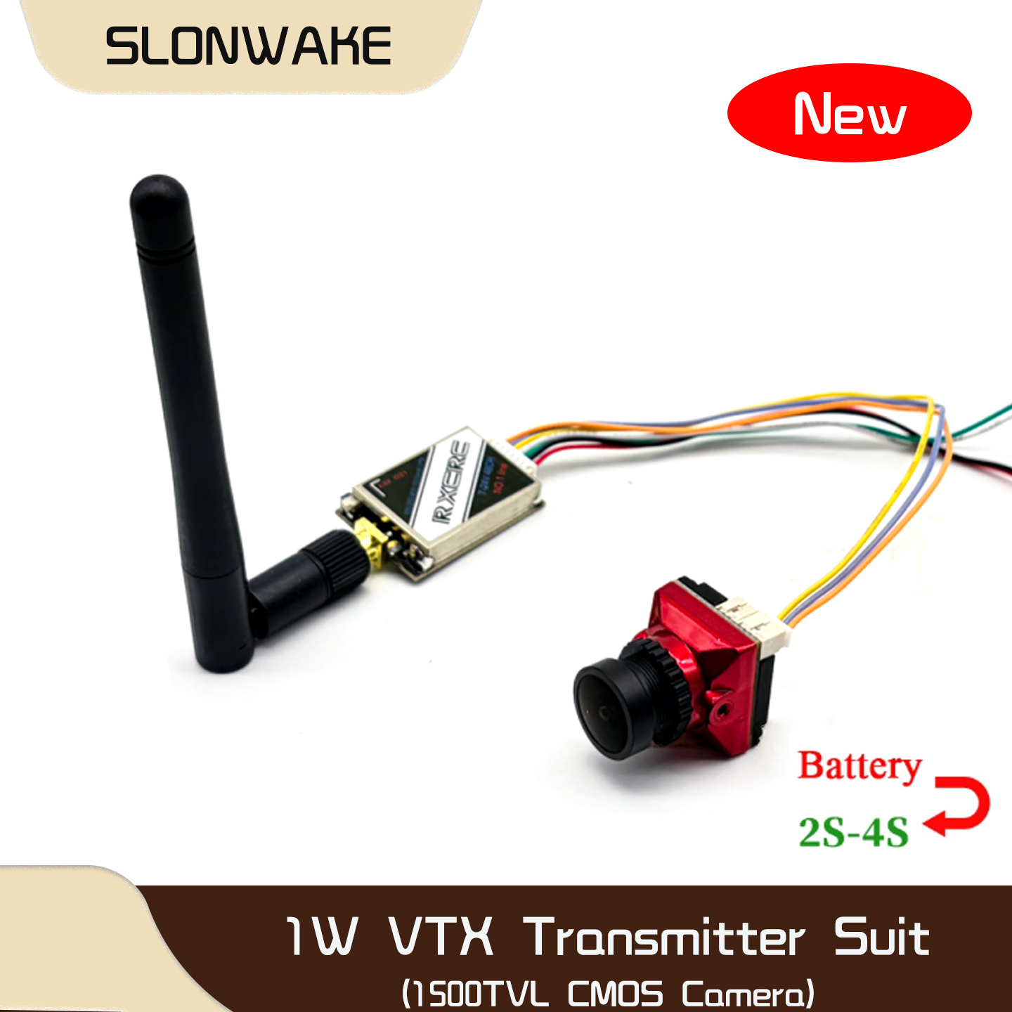 SLONWAKE 5.8G 48CH 1W VTX 100/ – Drone Frame Bewertung und Preis
