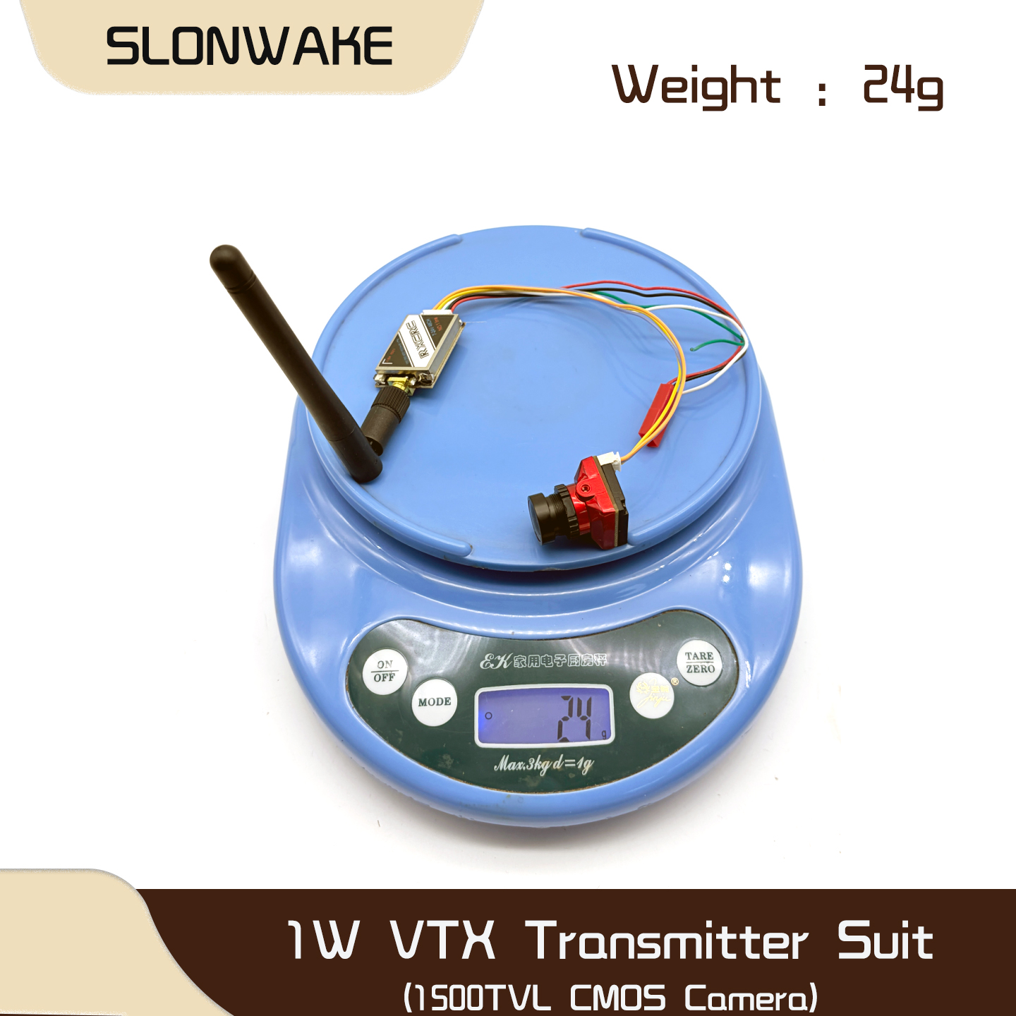SLONWAKE 5.8G 48CH 1W VTX 100/ – Drone Frame Bewertung und Preis