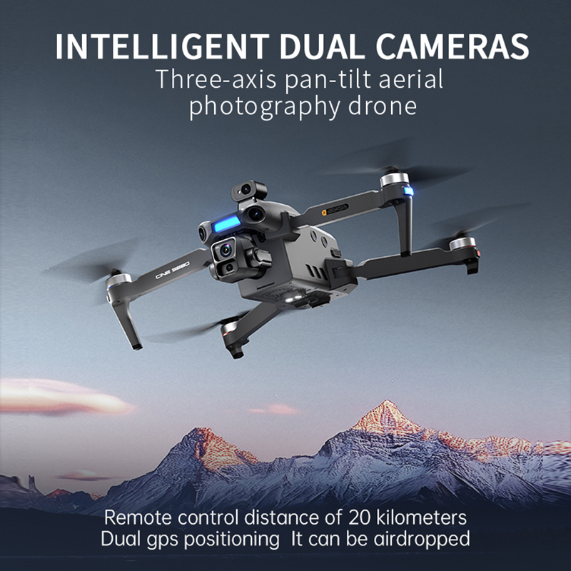 2026 Neue 8K Dual-Kamera-Drohn – Drone Gps Module Bewertung und Preis