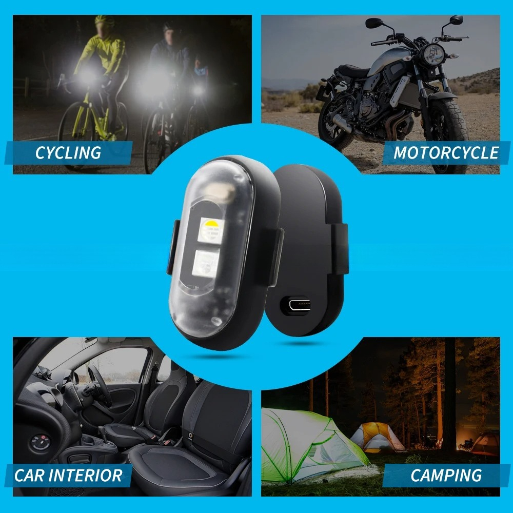 Motorrad-Blitzlicht, APP-geste – Drone Led Light Bewertung und Preis