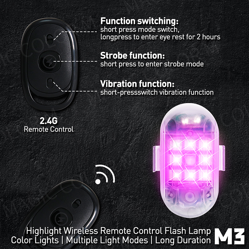 2 Stück drahtlose LED-Blitzlic – Drone Led Light Bewertung und Preis