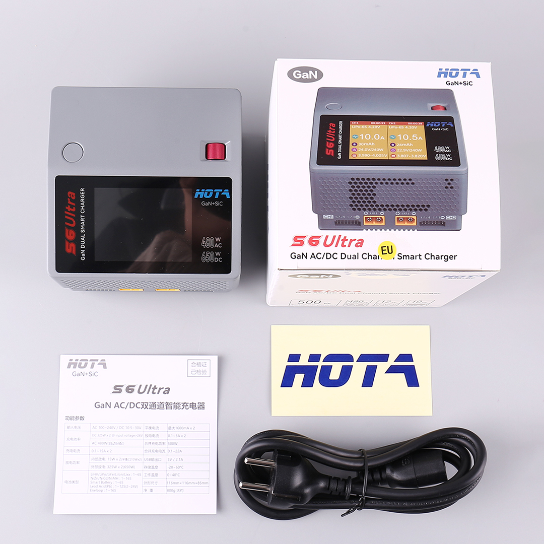 HOTA S6 Ultra Galliumnitrid Mo – Drone Charger Bewertung und Preis