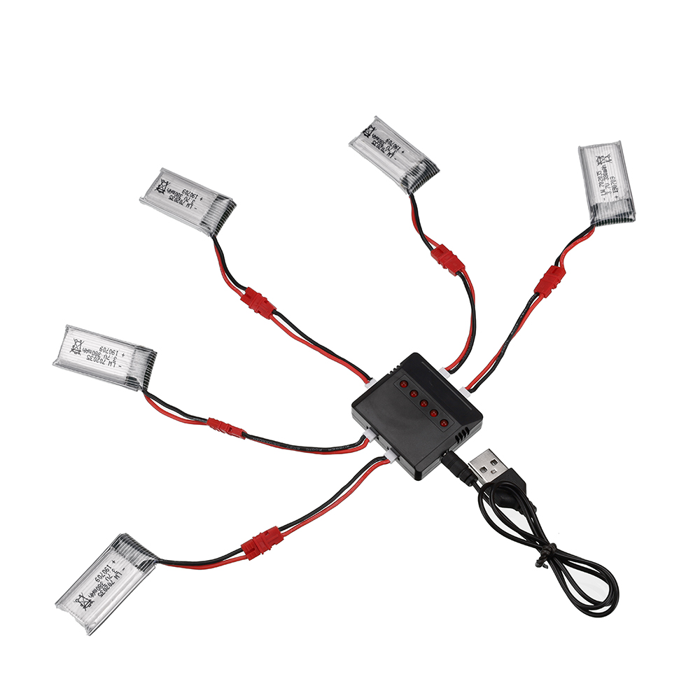 3,7 V 380mAh Lipo batterie mit – Drone Charger Bewertung und Preis