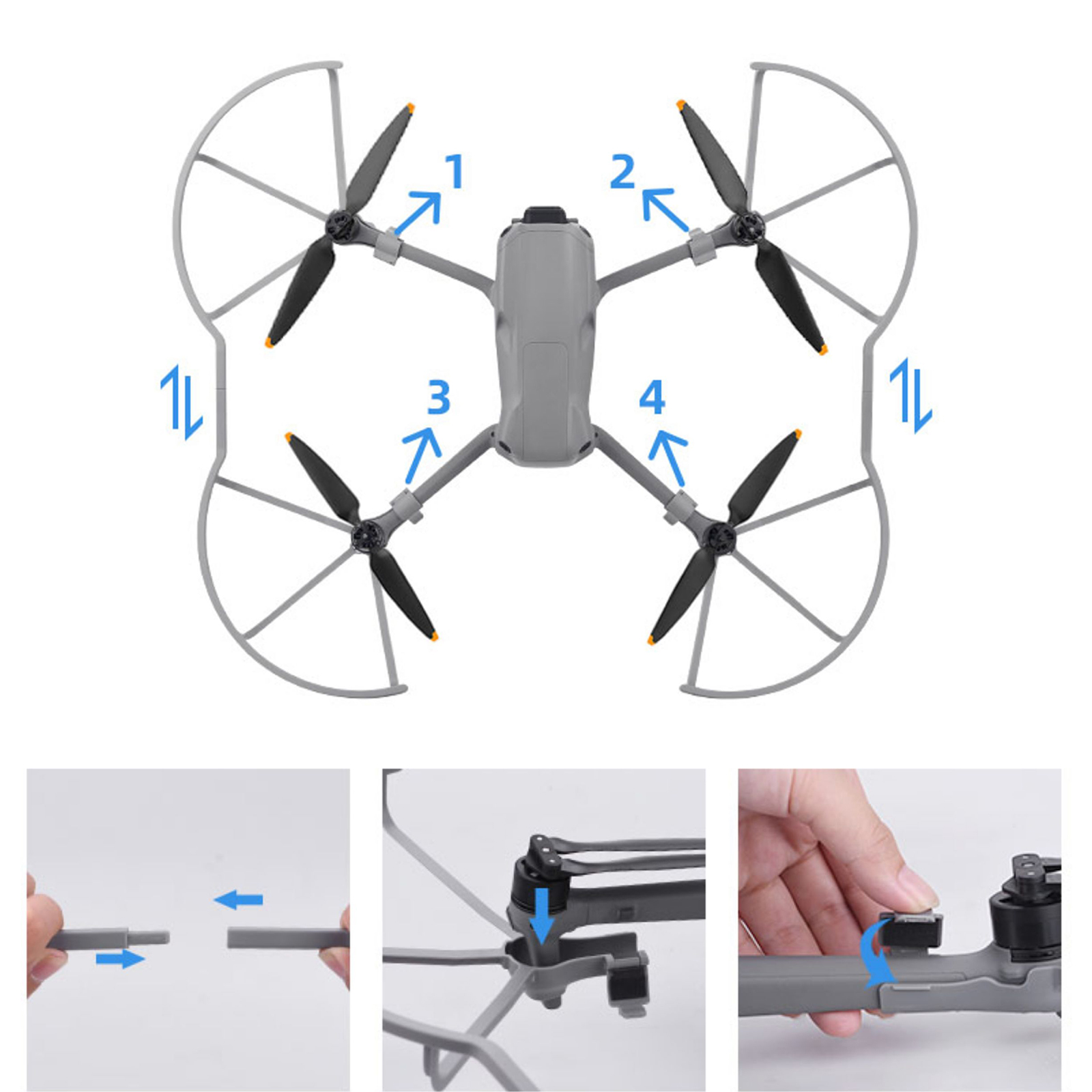 Propellerschutz für DJI Air 3/ – Drone Propeller Guard Bewertung und Preis