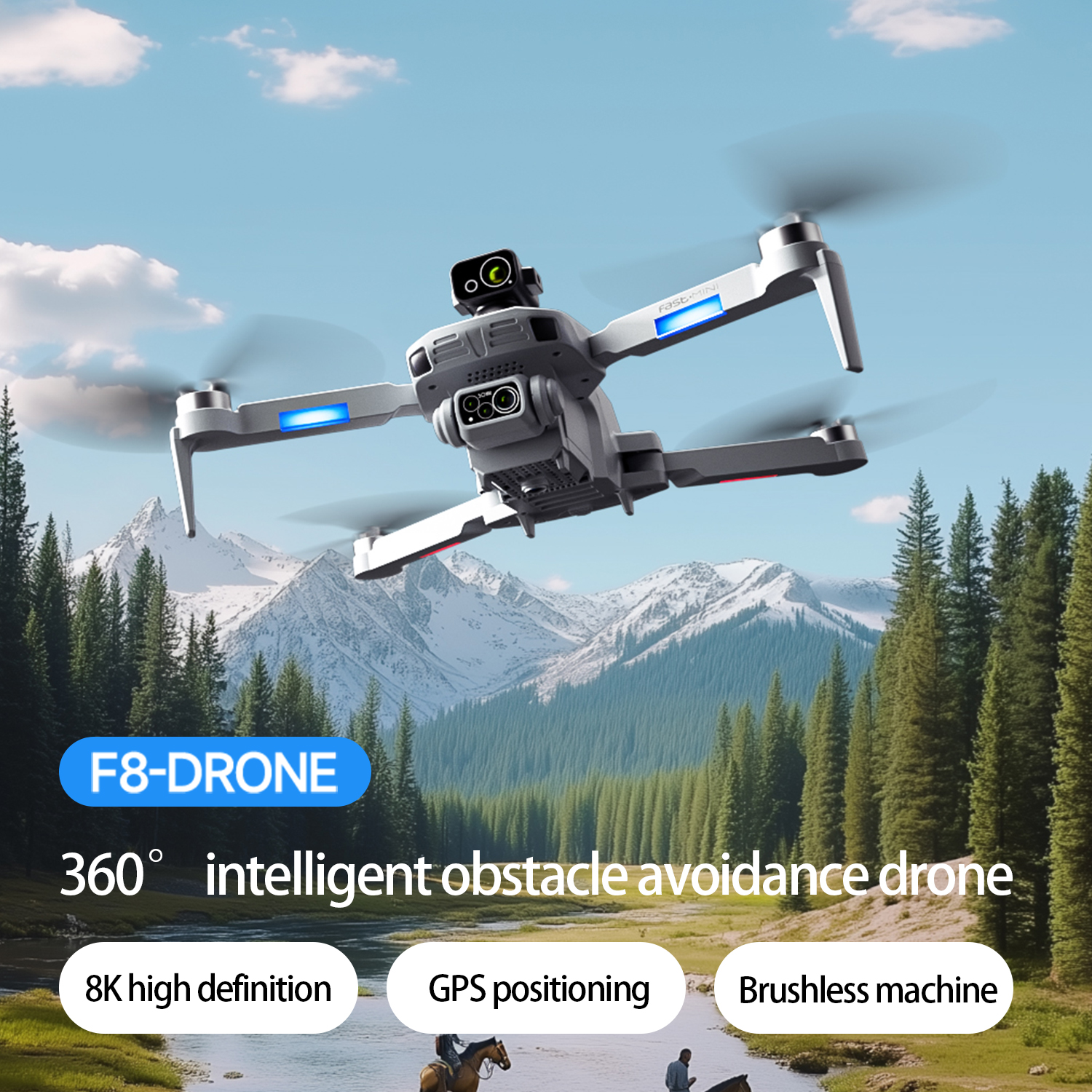 F8 MAX GPS-Drohne, professione – Drone Gps Mount Bewertung und Preis