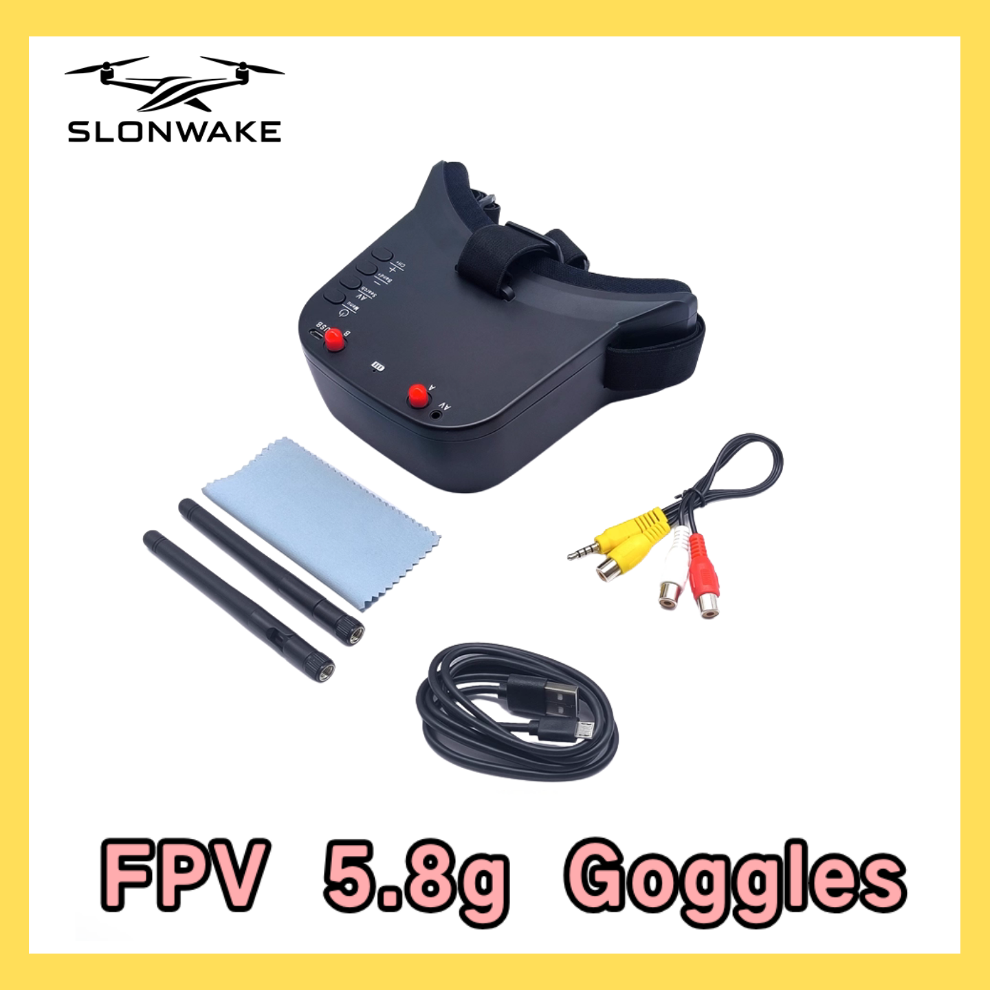 SLONWAKE 5,8G 48CH FPV 400mw V – Drone Camera Bewertung und Preis