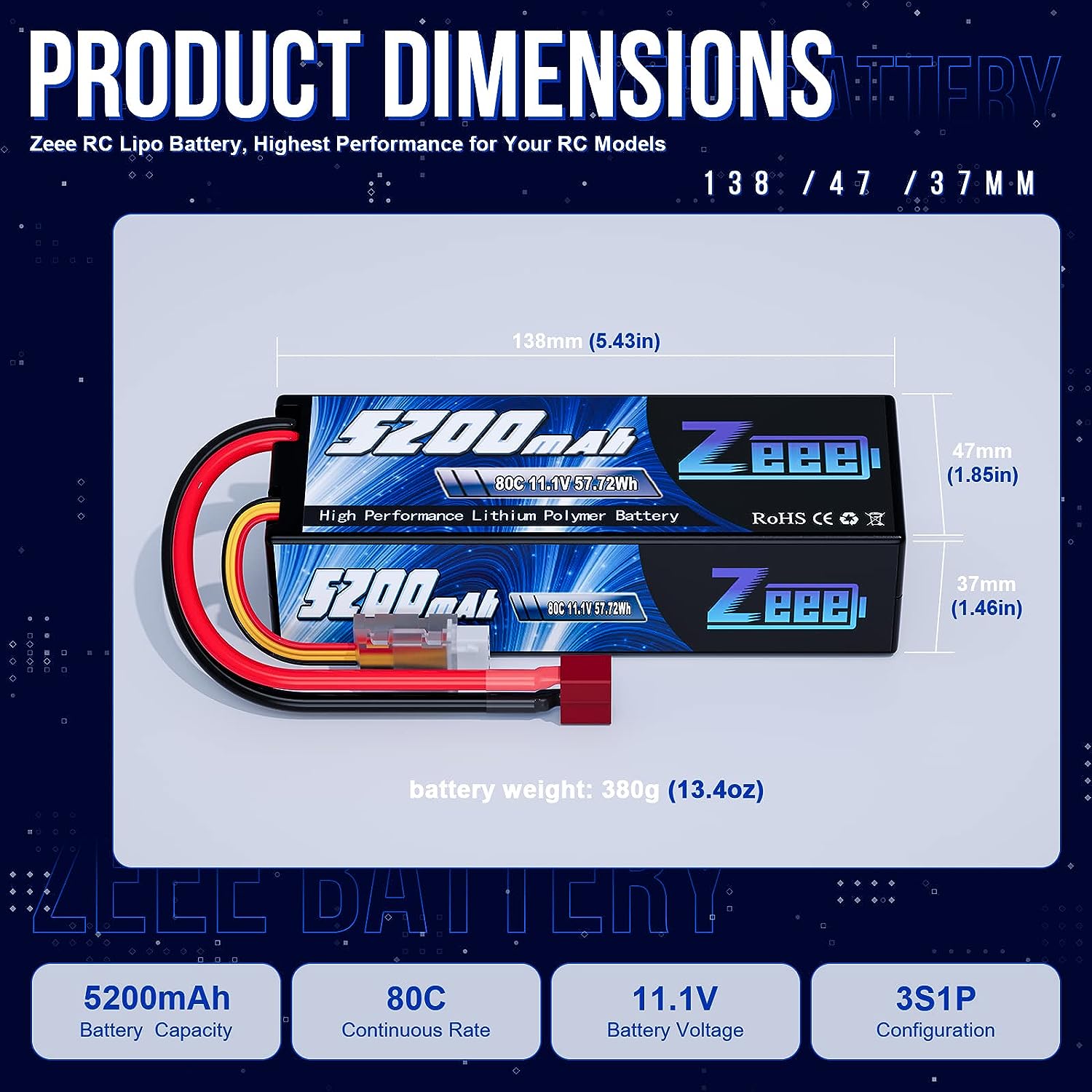 1/2 stücke Zeee 3S 5200 mAh Li – Drone Power Distribution Board Bewertung und Preis