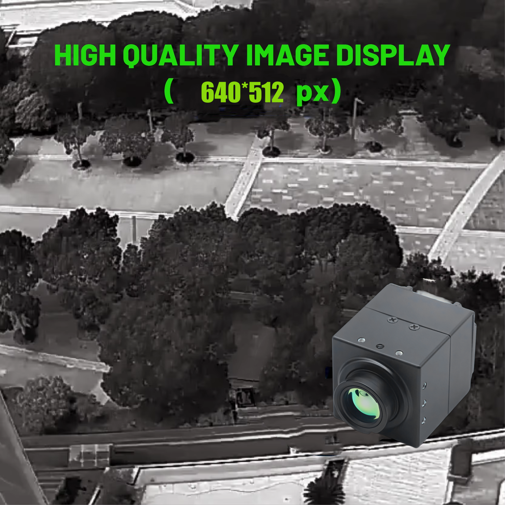 Ungekühltes 640x512 50Hz Radio – Drone Camera Bewertung und Preis