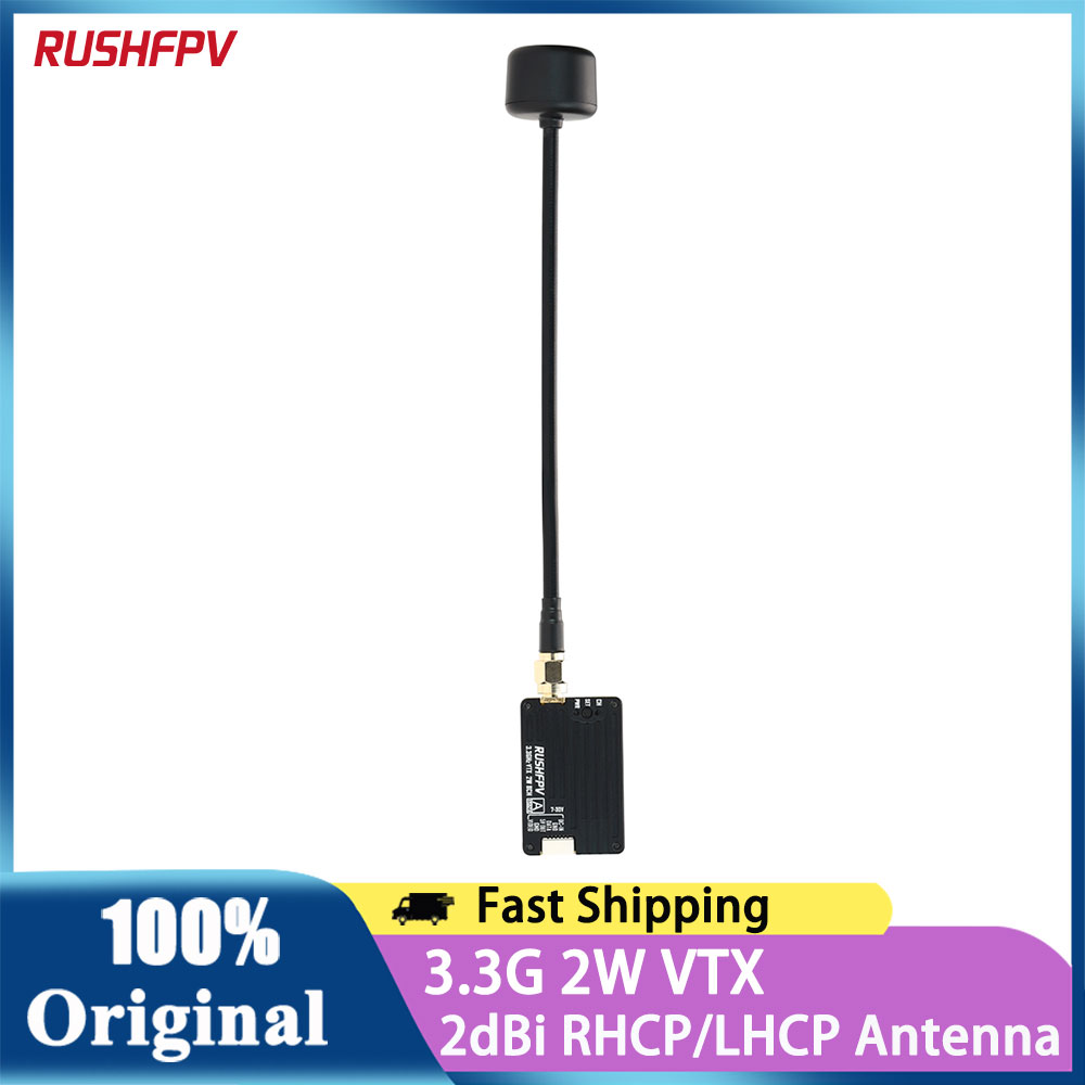 RUSHFPV 3,3G 2W VTX Videosende – Drone Antenna Bewertung und Preis