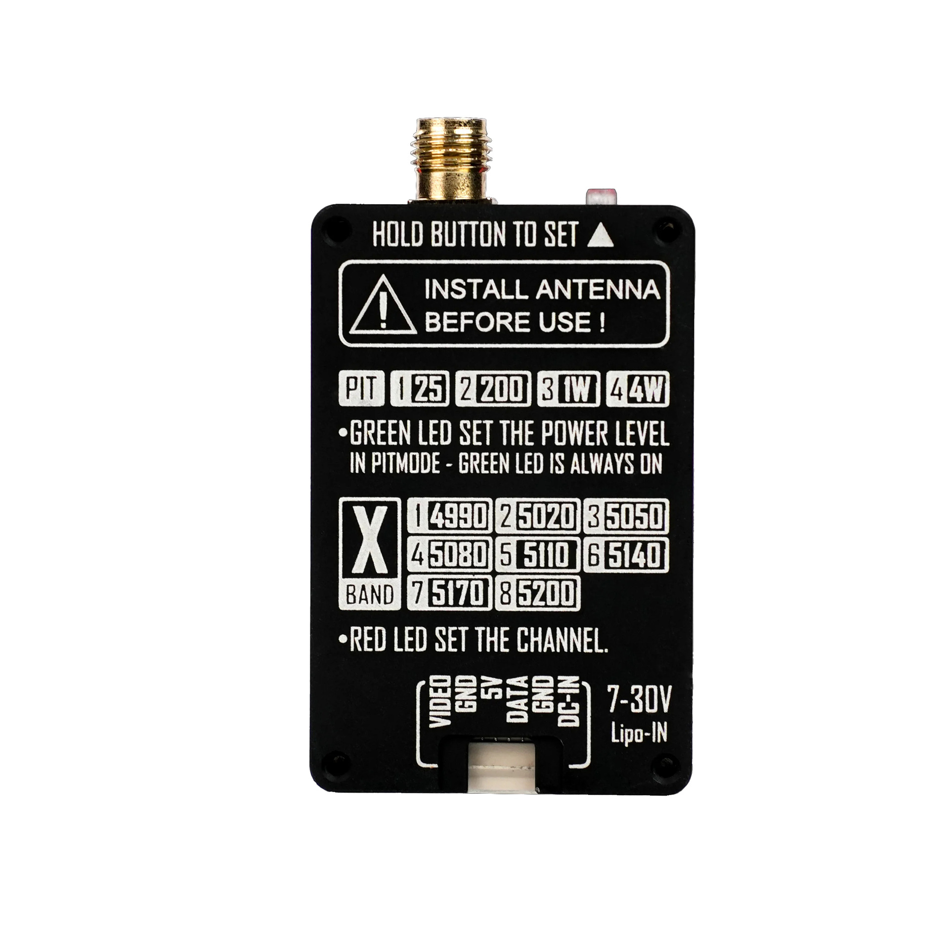 VTX RUSHFPV 4.9G 4W Videoübert – Drone Antenna Bewertung und Preis